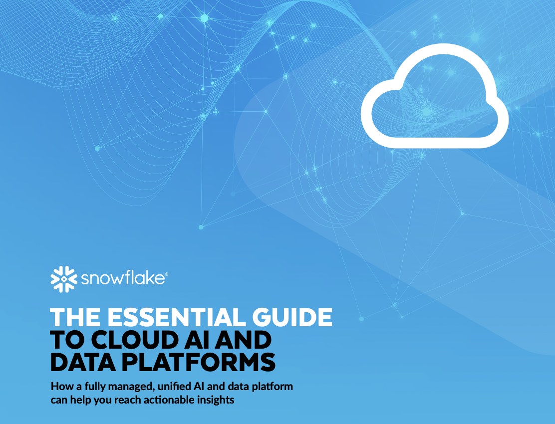 The Essential Guide to Cloud AI and Data Platforms – Content Lead