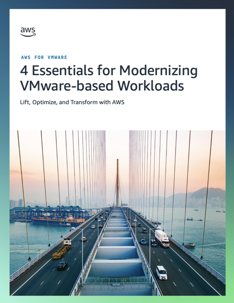 Guide to migrating VMware to AWS – Content Lead