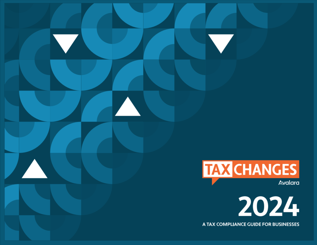 Avalara Tax Changes 2024 Content Lead