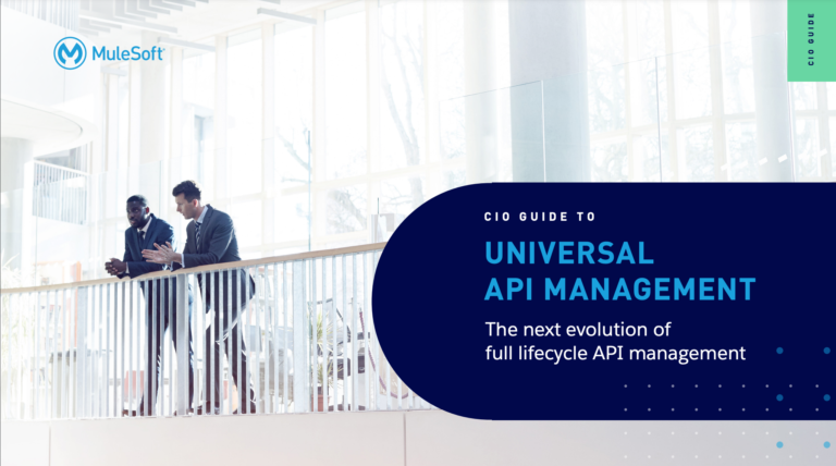 CIO guide to universal API management – Content Lead
