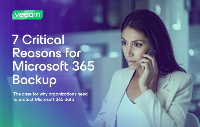7 Reasons for Microsoft 365 Backup