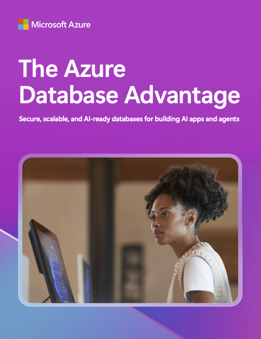 The Azure Database Advantage - Content Lead