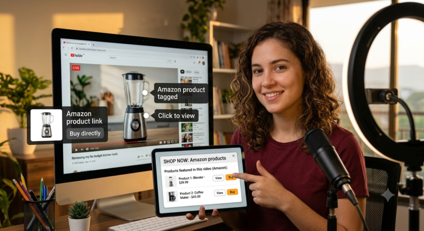 Amazon's Catalog Just Moved Inside YouTube — And Description Links Lost Their Job