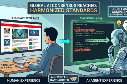 One Page for Readers, Another for Robots