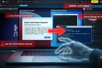 ClickFix Attacks Are Tricking Mac and Windows Users Into Infecting Their Own Computers Cybercriminals are increasingly using a surprisingly simple technique to compromise computers convincing victims to execute the malicious code themselves. Known as ClickFix, the attack method is emerging as a significant cybersecurity threat affecting both Windows and macOS users. Instead of relying entirely on software vulnerabilities or secretly installing malware, attackers use social engineering to persuade users to copy and execute commands directly on their computers. A recent campaign involving fake HBO Max advertisements on Reddit demonstrates how convincing these attacks can become when criminals gain access to trusted accounts. What Is a ClickFix Attack A typical ClickFix attack begins when someone visits a malicious website or a legitimate website that has been compromised. The page may display what appears to be a normal CAPTCHA, verification request or anti-bot security check. The user is told that an additional step is required before they can continue. Instead of simply clicking a checkbox, however, the website provides instructions asking the visitor to copy a command and paste it into Windows Command Prompt or PowerShell, or Terminal on macOS. That should immediately be considered a major warning sign. Once the command is executed, it can download and install information-stealing malware on the device. The malware may then attempt to collect sensitive information including saved passwords, browser sessions, authentication data and cryptocurrency wallet information. What makes ClickFix particularly dangerous is that the victim performs the critical execution step. Because command-line tools provide direct access to operating-system functions, malicious activity initiated this way can sometimes bypass or complicate traditional security defenses. HBO Max Reddit Account Used in Malicious Campaign One of the latest ClickFix incidents involved advertisements appearing to originate from an official HBO Max account on Reddit. Security researchers found advertisements directing users toward websites designed to resemble legitimate HBO Max pages. The sites then presented visitors with ClickFix-style instructions intended to convince them to execute malicious commands. The situation was particularly concerning because attackers were not simply impersonating HBO Max with a newly created profile. Reddit confirmed that an HBO Max account authorized to run advertising on the platform had been compromised and subsequently used to distribute advertisements containing malicious links. Reddit said it locked the affected account and removed the advertisements after discovering the incident. The total scale of the campaign remains unclear. Reddit did not disclose how many people saw or interacted with the malicious advertisements, and it is not known how many computers may have ultimately been infected. Why ClickFix Is So Effective ClickFix demonstrates an important shift in modern cybercrime. Instead of breaking through a computer's defenses directly, attackers manipulate users into performing actions that would normally require malware or an exploit. CAPTCHAs and verification screens are now common parts of browsing the internet, which makes a fake security check appear familiar and potentially trustworthy. The use of legitimate or previously trusted accounts makes the attack even more convincing. Cybercriminals are essentially combining malvertising, account compromise, phishing and social engineering into a single attack chain. How Users Can Protect Themselves The most important rule is simple never paste an unfamiliar command into Terminal, PowerShell or Command Prompt because a website tells you to. Legitimate CAPTCHA systems do not normally require users to open operating-system command-line tools and execute copied code. Users should also remain cautious even when an advertisement appears to come from a verified or recognizable brand. A legitimate account can itself be compromised. Organizations managing Windows environments can consider restricting command-line access where employees do not need it. Security researcher Kevin Beaumont has noted that organizations can apply controls across managed Windows environments to reduce opportunities for this type of exploitation. Mac users can also consider security tools designed to detect persistent software installations and suspicious system changes. The Bigger Cybersecurity Lesson ClickFix attacks highlight a fundamental challenge for cybersecurity sophisticated malware isn't always necessary when attackers can convince people to execute malicious instructions themselves. As criminals increasingly combine trusted brands, compromised accounts, convincing websites and familiar verification interfaces, users need to evaluate not only what they click, but also what a website asks them to do afterward. If a website suddenly asks you to open Terminal, PowerShell or Command Prompt and paste a command, stop. That “verification” could actually be asking you to hack your own computer.
