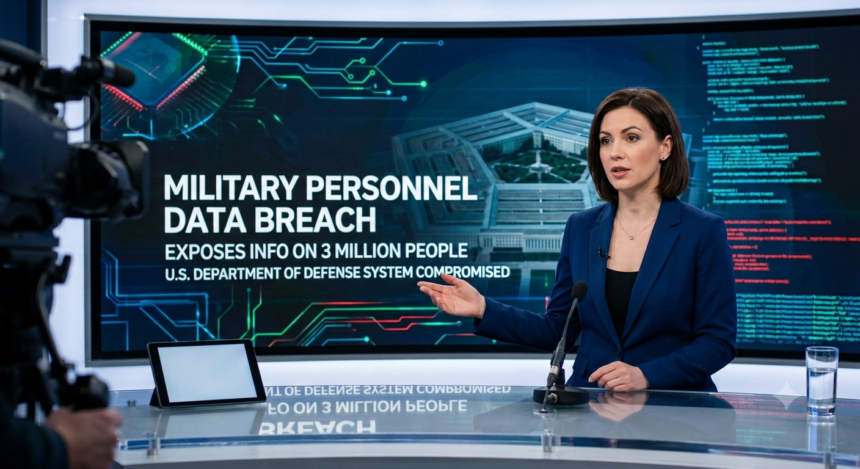 Military Personnel Data Breach Exposes Information on More Than 3 Million People