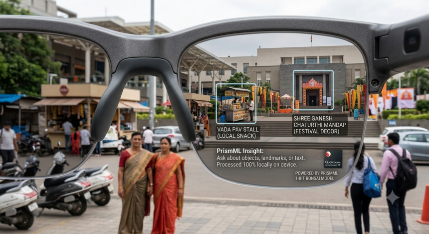 PrismML Puts Compact AI Models on Qualcomm Smart Glasses