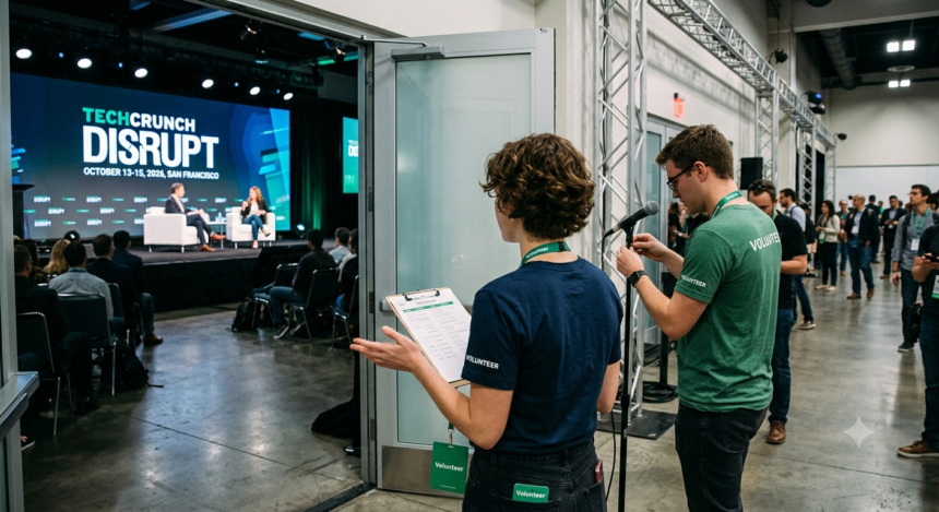 TechCrunch Disrupt 2026 Volunteer Applications Are Closing Soon