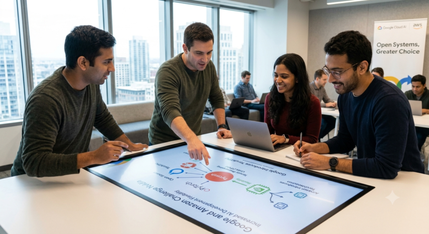 Google and Amazon Challenge Nvidia by Making AI Development More Flexible