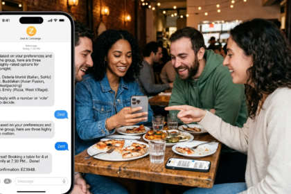 Zest Introduces a Text-Based AI Concierge That Finds Restaurants and Handles Bookings